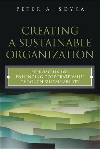 Creating A Sustainable Organization