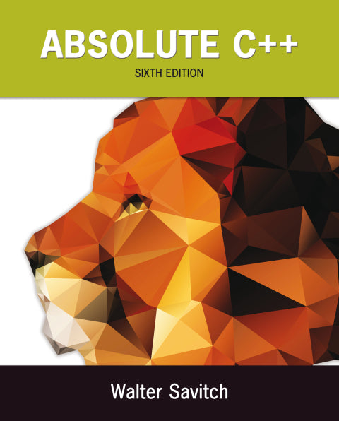 Absolute C++