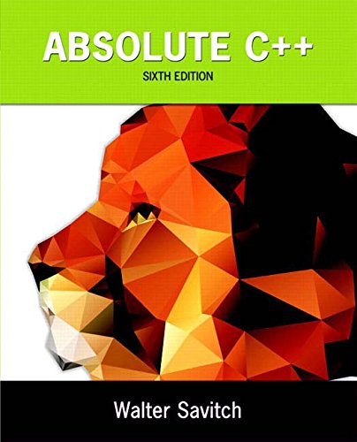 Absolute C++