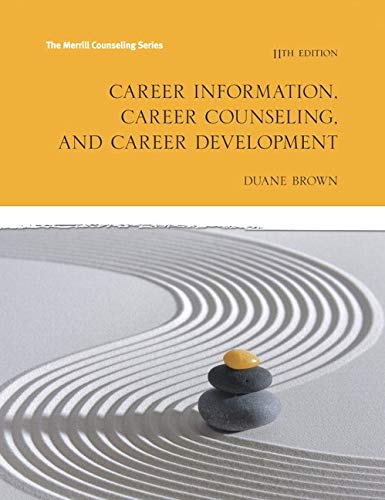 Career Information Career Counseling & Career Development