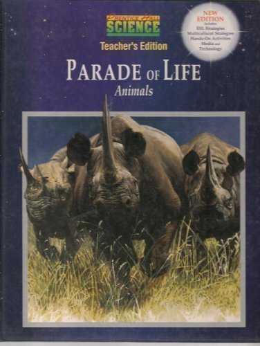 Prentice Hall Parade Of Life Animals Teacher Edition [Paperback] Maton