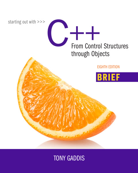 Starting Out With C++