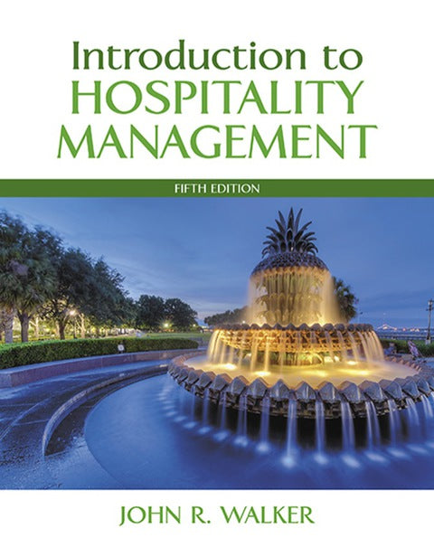 Introduction To Hospitality Management