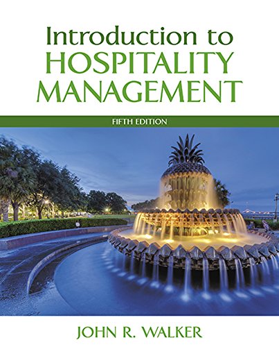 Introduction To Hospitality Management