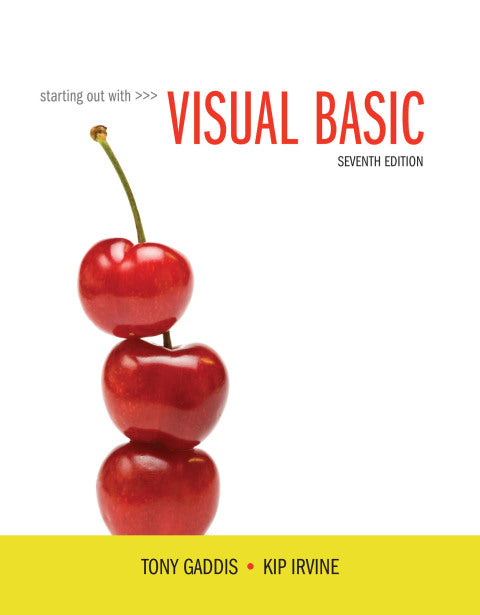 Starting Out With Visual Basic