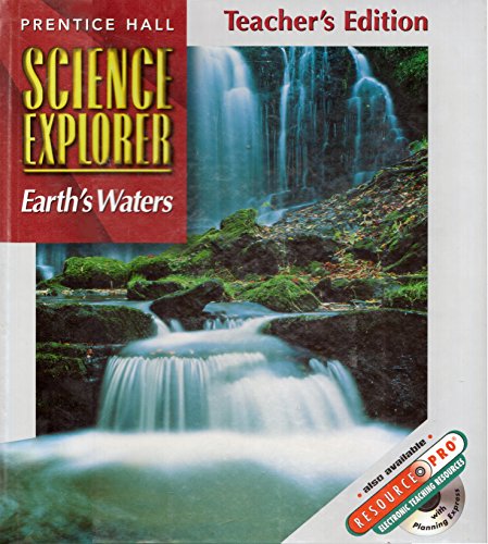 Science Explorer Earth's Waters, Teacher's Edition [Hardcover] Padilla