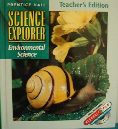 Prentice Hall Science Explorer Enviromental Science Teacher Edition 2000 Isbn 0134345673 [Textbook Binding] Padilla