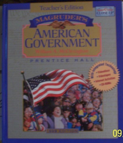 Magruder's American Government Teacher's Edition [Hardcover] William A. McClenaghan