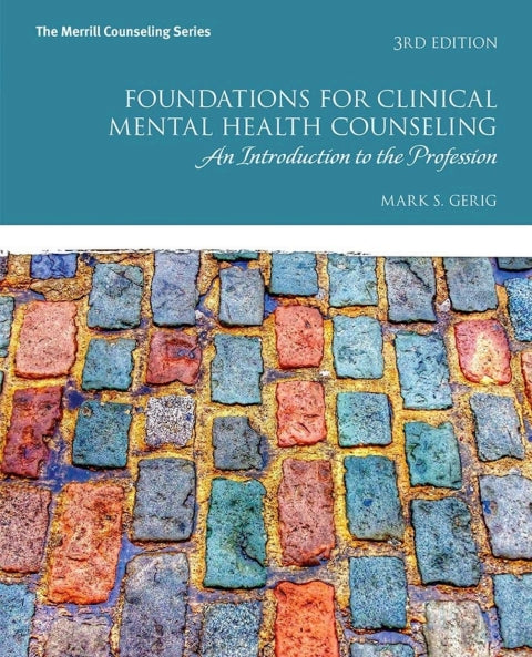 Foundations For Clinical Mental Health Counseling