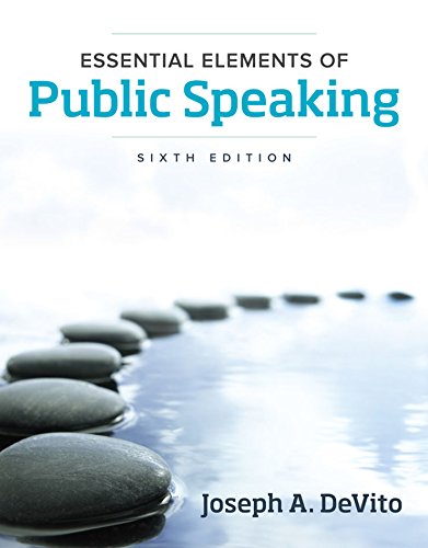 Essential Elements Of Public Speaking