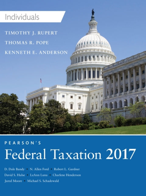 Pearsons Federal Taxation 2017 Individuals
