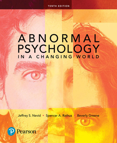 Abnormal Psychology In A Changing World