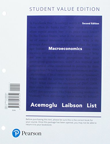 Macroeconomics Student Value Edition