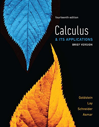 Calculus & Its Applications Brief Version
