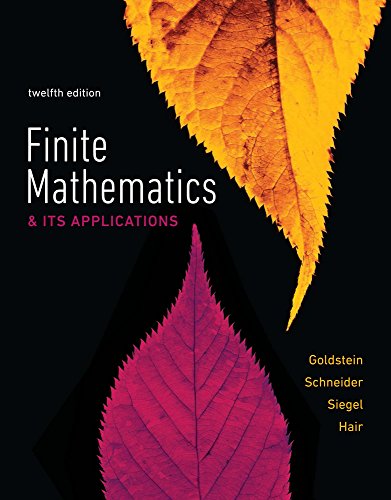 Finite Mathematics & Its Applications