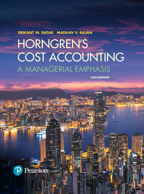 Horngrens Cost Accounting