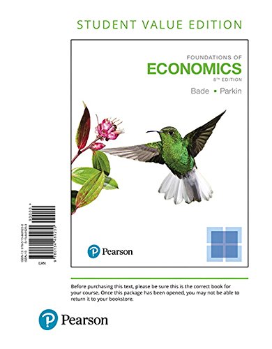 Foundations Of Economics Student Value Edition