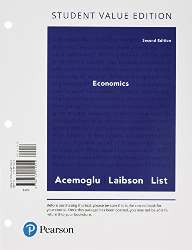 Economics Student Value Edition