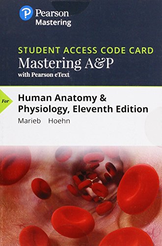 Mastering A&P With Pearson Etext Standalone Access Card For Human Anatomy & Physiology