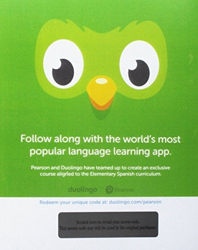Duolingo Access Card Elementary Spanish 2 Single Semester
