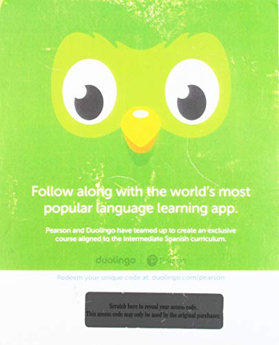 Duolingo Access Card Intermediate Spanish Single Semester
