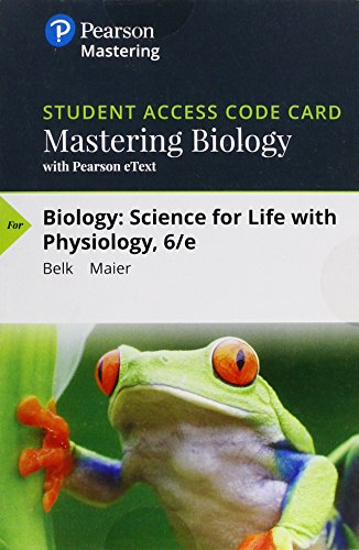 Mastering Biology With Pearson Etext Standalone Access Card For Biology