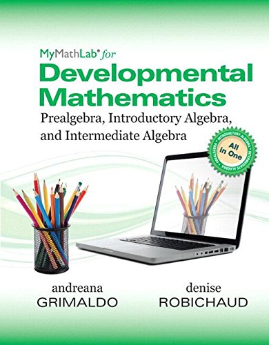 Mylab Math For Developmental Mathematics