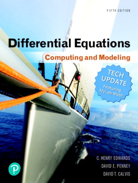 Mylab Math Plus Pearson Etext 24 Month Standalone Access Card For Differential Equations