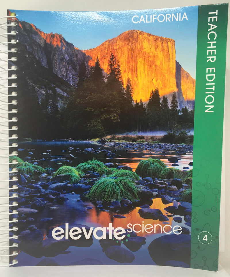 Elevate Science Gr. 4 California Teacher Edition [Spiral-bound] Zipporah Miller; Michael J. Padilla and Michael E. Wysession