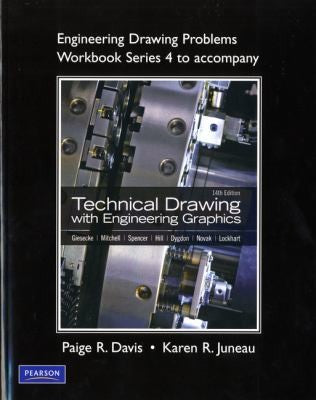Engineering Drawing Problems Workbook Series 4 For Technical Drawing With Engineering Graphics