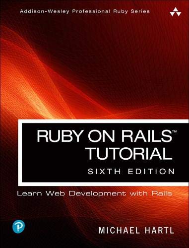 Ruby On Rails Tutorial 6e