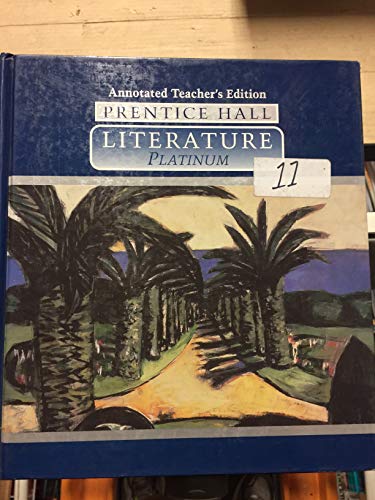 Prentice Hall Literature Platinum [Hardcover] Bowler, Ellen