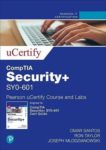 Comptia Security+ Sy0 601 Cert Guide Pearson Ucertify Course & Labs Access Code Card 5e