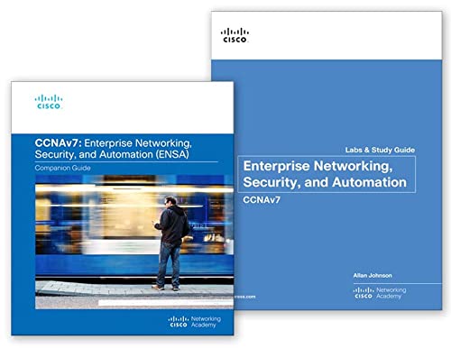 Enterprise Networking Security & Automation Ccnav7 Companion Guide & Labs & Study Guide Value Pack