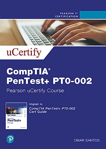 Comptia Pentest+ Pt0 002 Pearson Ucertify Course Access Code Card 2e