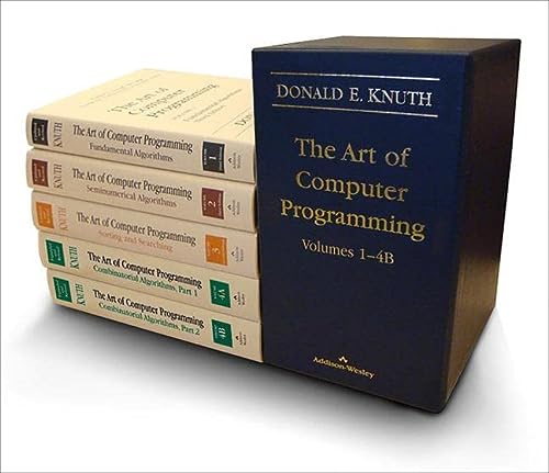 Art Of Computer Programming The Volumes 1 4b Boxed Set