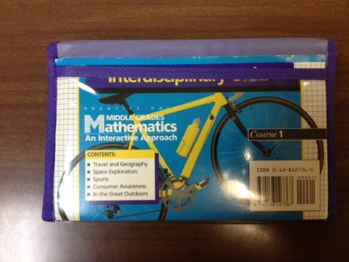Interdisciplinary Units: Middle Grades Mathematics an Interactive Approach - Course 1 [Cards] Prentice Hall