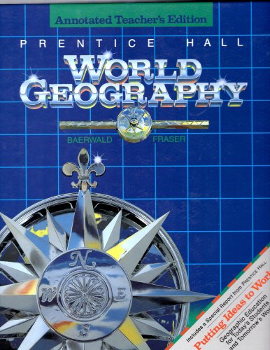 Prentice Hall World Geography [Hardcover] Baerwald, Thomas J.