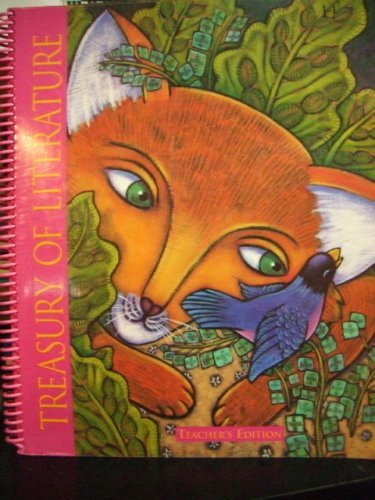 Treasury of Literature. Tab 1-5. [Spiral-bound] Harcourt