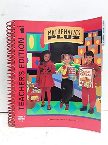 Math Plus, 1994 : Grade 1 [Spiral-bound] Grace M. Burton, et al