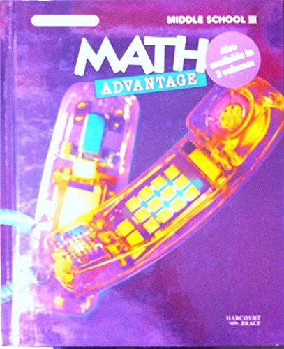 Math Advantage (Middle School 3) [Hardcover] Burton Grace M.