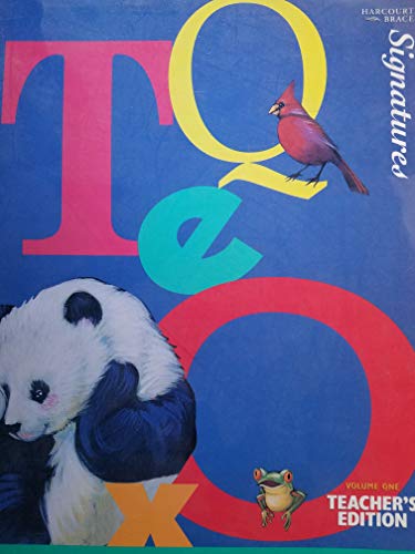 Hardcourt Brace Signatures A to Zoo (A to Zoo, Signatures, Kindergarten, Volume 1) [Textbook Binding] Roger Farr and Dorothy Strickland