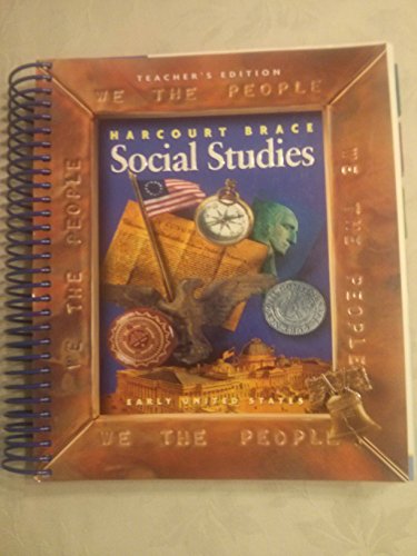 Early United States Teacher's Edition (Harcourt Brace Social Studies) [Unknown Binding] Harcourt Brace