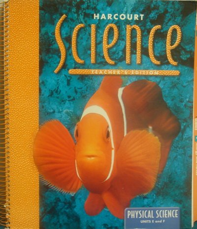 Harcourt Science Teacher's Manual, Grade 1 - Units E & F Robert M. Jones