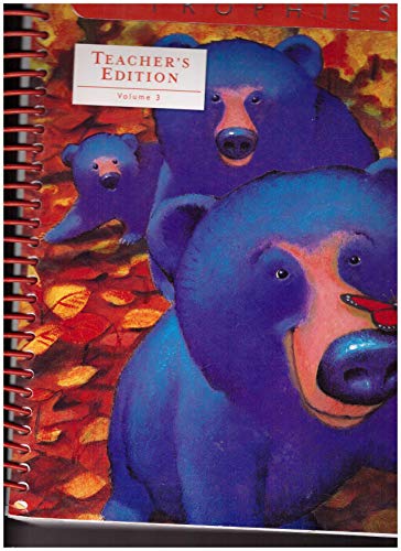 Harcourt Trophies, Kindergarten Volume 3, Teacher's Edition