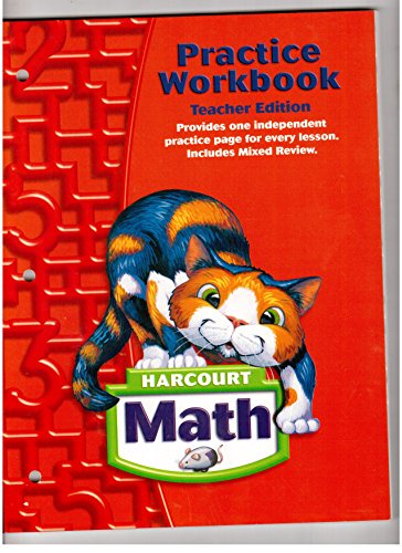 Harcourt Math, Practice Workbook: Grade 2 [Paperback] Harcourt School Publishers Staff