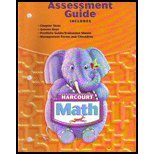 Harcourt Math: Assessment Guide Grade K [Paperback] Harcourt School Publishers