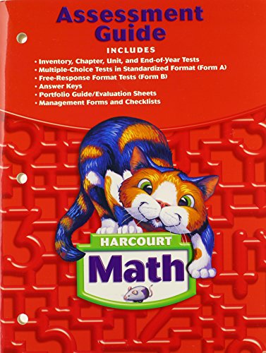 Harcourt Math: Assessment Guide Grade 2 [Paperback] Harcourt School Publishers