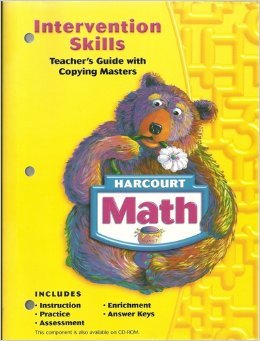 Intervention Skills (Harcourt Math, Grade 1) [Paperback] N/A
