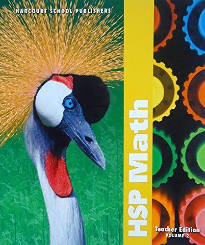 HSP Math, Teacher Edition, Grade 3, Vol. 2 [Spiral-bound] Maletsky